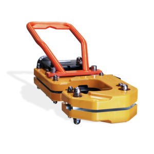 Yellow Underwater Cutting Tool for subsea ROV operations