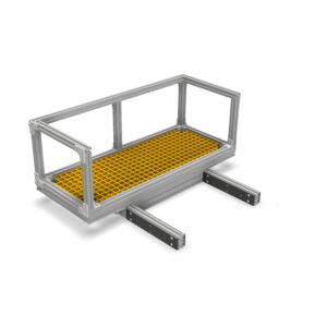 Luggage Carrier 1200x500 Modular w/walls